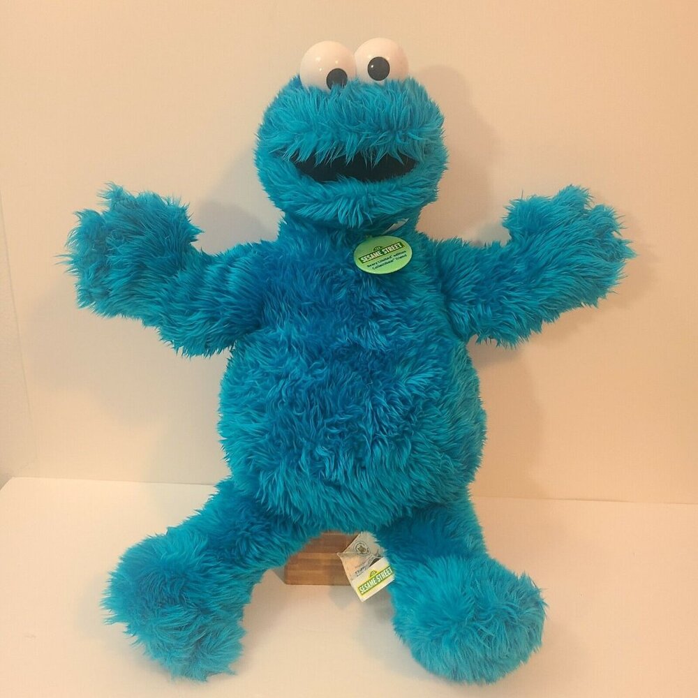 Build A Bear XL Workshop 22" Limited Edition Cookie Monster Sesame Street Plush